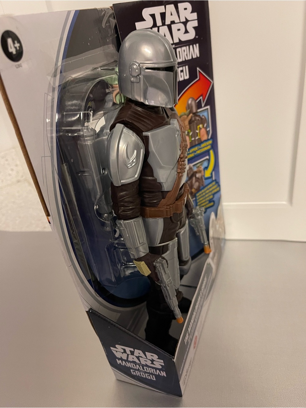 Star Wars The Mandalorian and Grogu Bounty Plaster Interactive Figure NIP - Picture 5 of 7